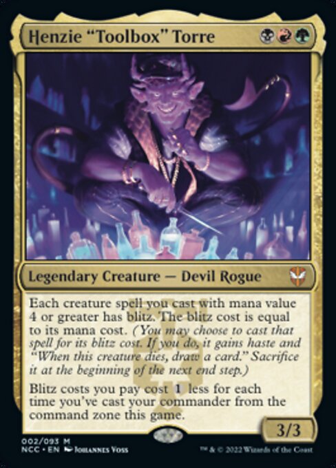 Henzie "Toolbox" Torre 2/93 -  New Capenna Commander