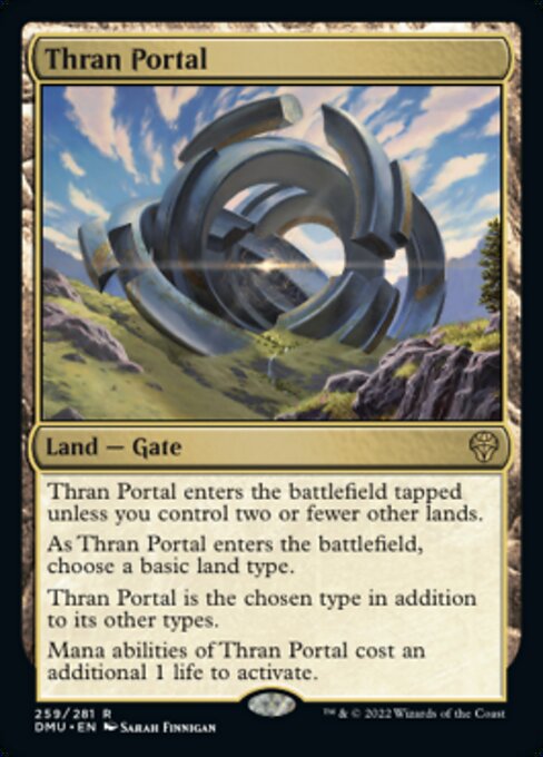 Thran Portal - 259 /281 - Rare - FOIL 