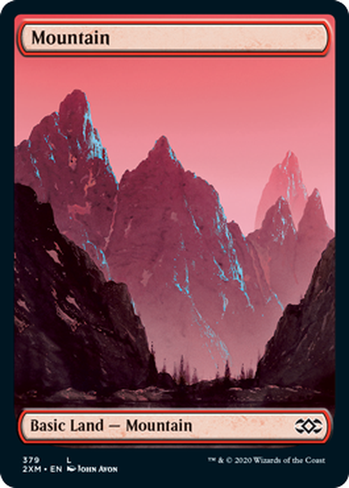 Mountain 379 - Double Masters-Cherry Collectables