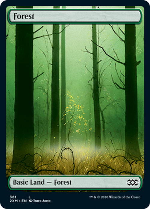 Forest 381 - Double Masters-Cherry Collectables