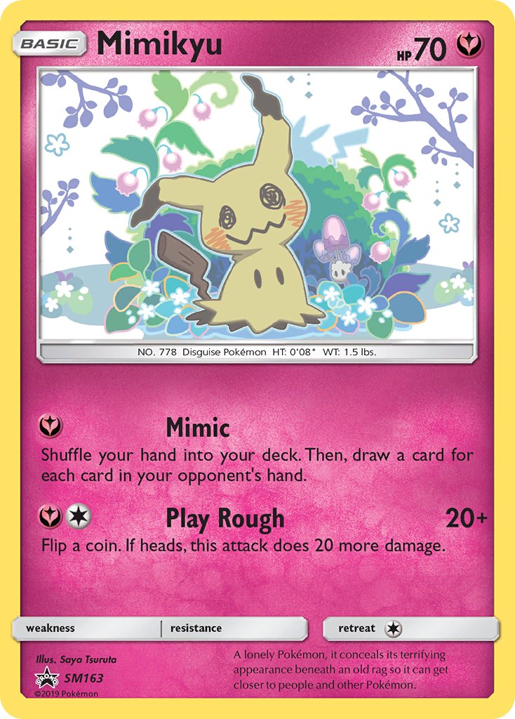 Mimikyu - Sm163 - Holo Promo