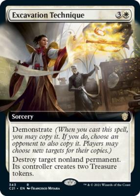Excavation Technique 343 Extended Art Commander 2021