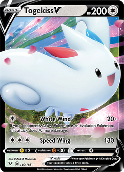 Togekiss V - 140/185 - Ultra Rare - Vivid Voltage-Cherry Collectables