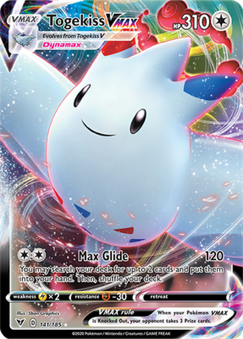 Togekiss VMAX - 141/185 - Ultra Rare - Vivid Voltage-Cherry Collectables