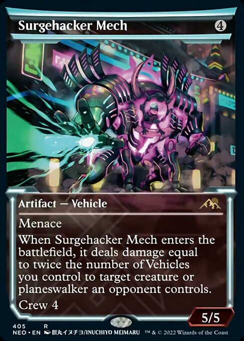 SHOWCASESurgehacker Mech 405 -  Kamigawa Neon Dynasty