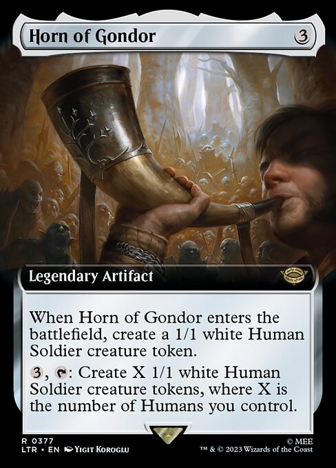 EXTENDED Horn of Gondor #377  - Rare Lord of the Rings: Tales of Middle-Earth