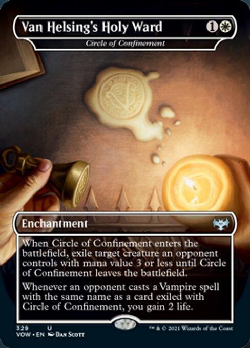Van Helsing's Holy Ward (Circle of Confinement) - 329 -  Crimson Vow