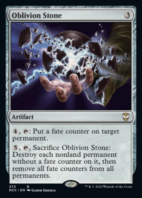 Oblivion Stone #373 -  New Capenna Commander