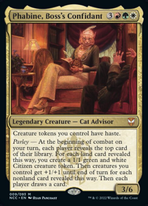 Phabine, Boss's Confidant 9/93 -  New Capenna Commander