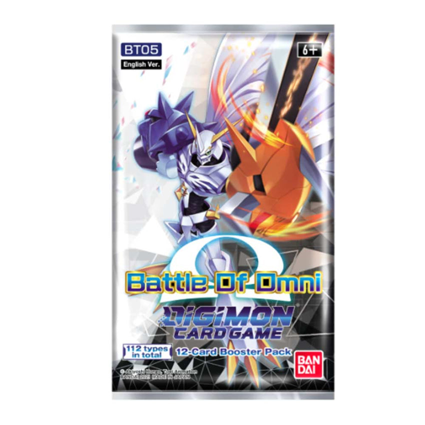 Digimon Card Game Series 05 Battle of Booster Pack Omni BT05 (Pre-Order July)-Cherry Collectables