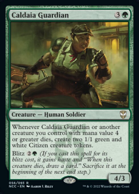 Caldaia Guardian 56/93 -  New Capenna Commander