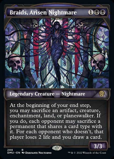 Braids, Arisen Nightmare - 288# - Rare - SHOWCASE 