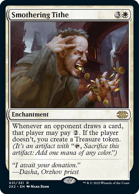 Smothering Tithe 31 /331 - Rare Double Masters 2022