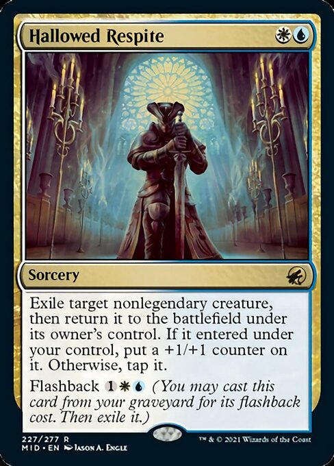 227Hallowed Respite 227/277 Rare - Midnight Hunt