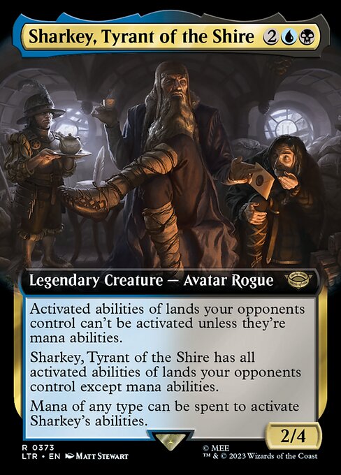 EXTENDED Sharkey, Tyrant of the Shire #373  - Rare Lord of the Rings: Tales of Middle-Earth