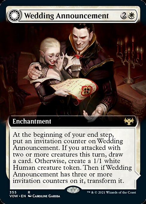 Extended Wedding Announcement // Wedding Festivity - 355 - Rare Crimson Vow