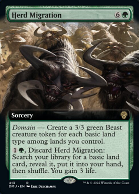 Herd Migration - 413# - Rare - EXTENDED 