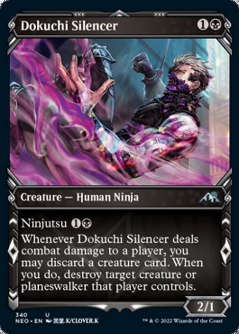 SHOWCASEDokuchi Silencer 340 -  Kamigawa Neon Dynasty