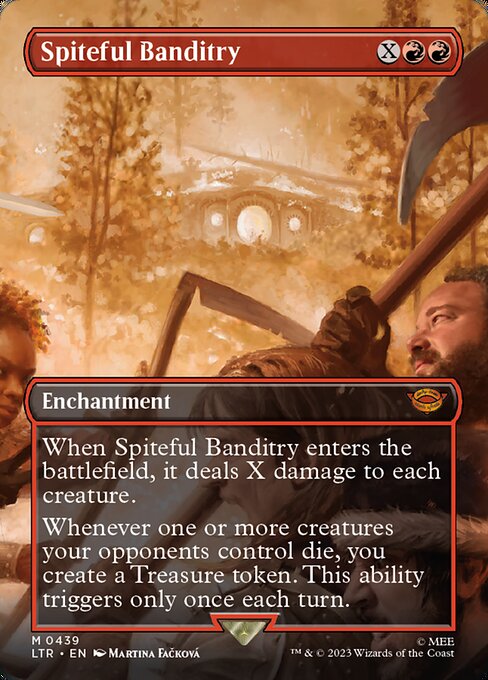 BORDERLESS Spiteful Banditry #439  - Mythic Lord of the Rings: Tales of Middle-Earth