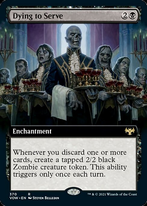 Extended Dying To Serve - 370 - Rare Crimson Vow