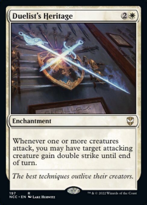Duelist's Heritage #197 -  New Capenna Commander