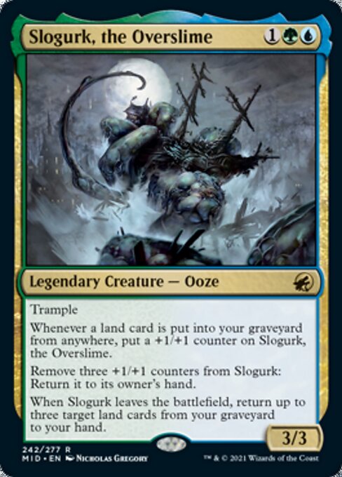 242Slogurk, the Overslime 242/277 Rare - Midnight Hunt