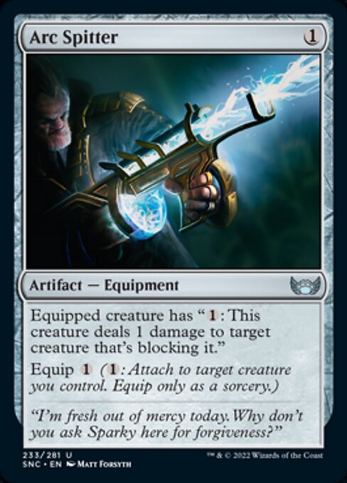 Arc Spitter 233/281 - Uncommon   Streets of New Capenna