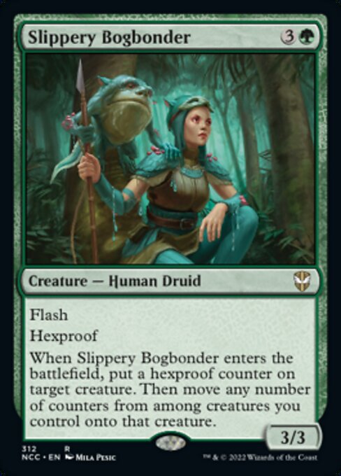Slippery Bogbonder #312 -  New Capenna Commander