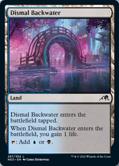 Dismal Backwater 267/302 -  Kamigawa Neon Dynasty CONNN