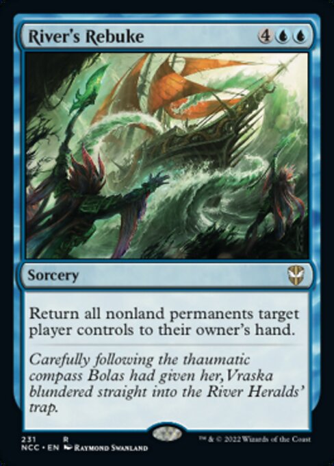River's Rebuke #231 -  New Capenna Commander