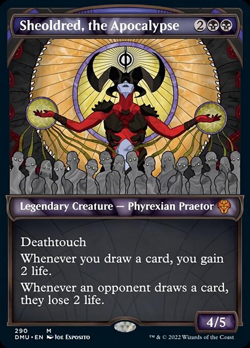 Sheoldred, the Apocalypse - 290# - Mythic - SHOWCASE 