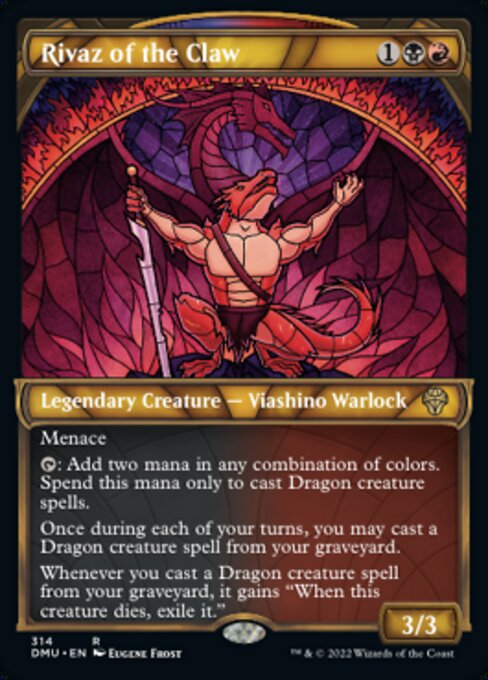 Rivaz of the Claw - 314# - Rare - SHOWCASE 