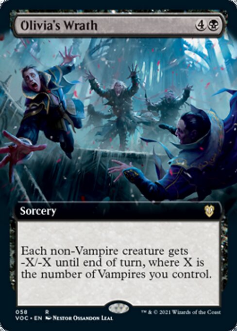 Extended Olivias Wrath - No 58 Commander Crimson Vow