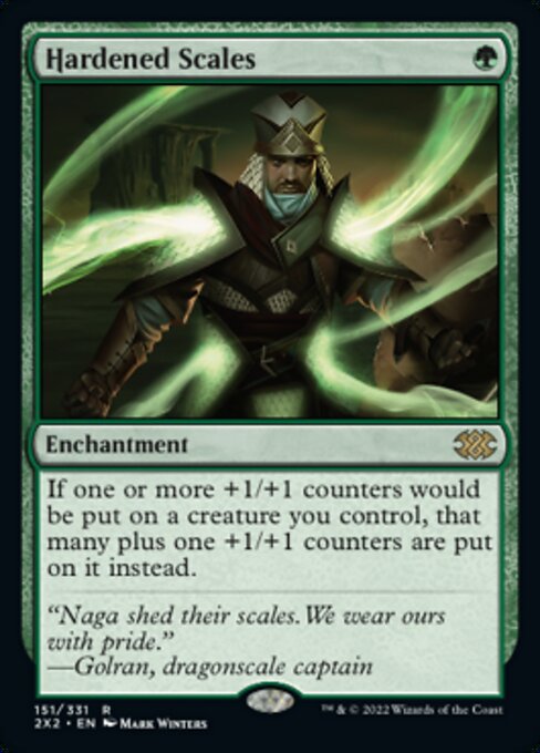 Hardened Scales 151 /331 - Rare Double Masters 2022