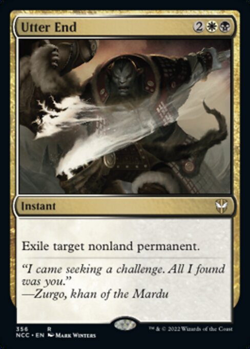 Utter End #356 -  New Capenna Commander