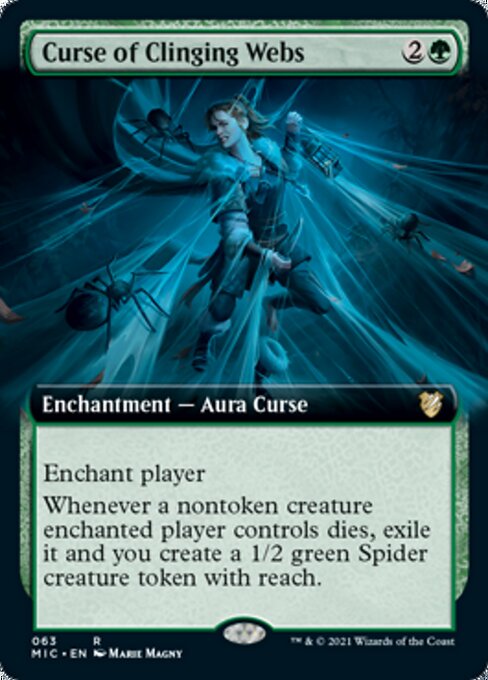 EXTENDED Curse of Clinging Webs 63 - Midnight Hunt Commander