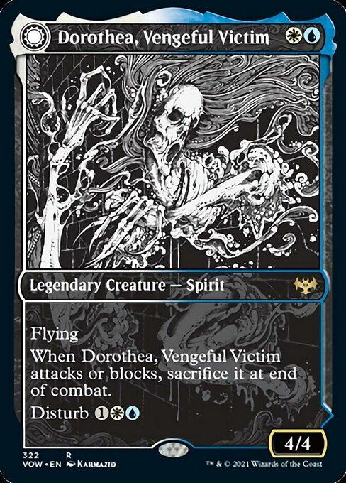 Foil Showcase Dorothea Vengeful Victim // Dorotheas Retribution - No 322 Rare Crimson Vow