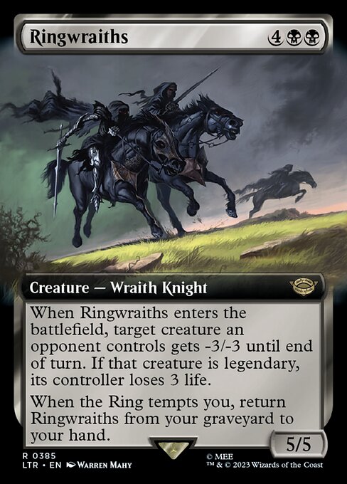 EXTENDED Ringwraiths #385  - Rare Lord of the Rings: Tales of Middle-Earth