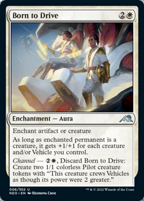 Born to Drive 6/302 -  Kamigawa Neon Dynasty UNCLE