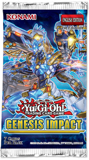 YU-GI-OH! TCG Genesis Impact Booster Pack-Cherry Collectables