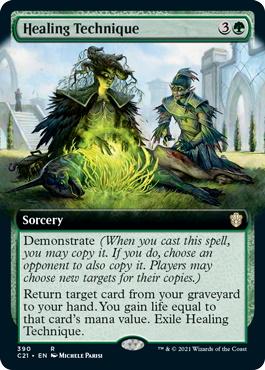 Healing Technique 390 Extended Art Commander 2021