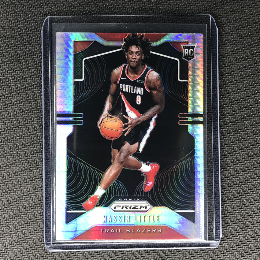2019-20 Prizm NASSIR LITTLE Hyper Silver Prizm Rookie #269-Cherry Collectables