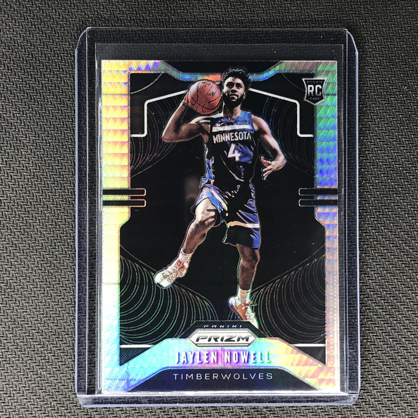 2019-20 Prizm JAYLEN NOWELL Hyper Silver Prizm Rookie #281-Cherry Collectables