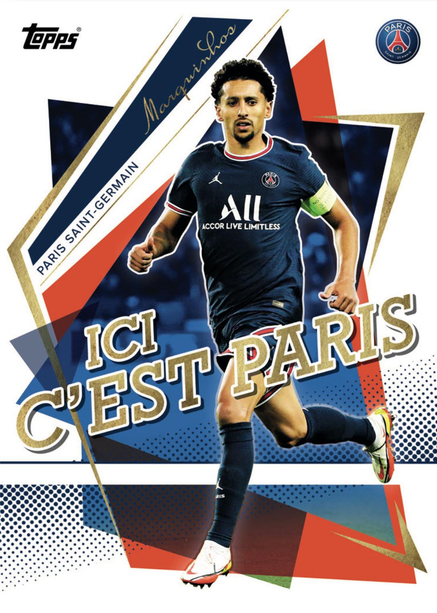 2022 Topps PSG Paris Saint-Germain Team Set Box