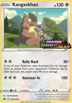 Kangaskhan - SWSH038 - Prerelease Promo-Cherry Collectables