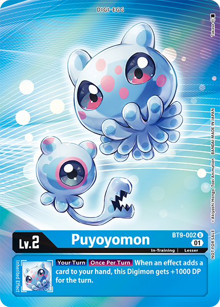 Puyoyomon BT9-002 - Alternate Art BT09 X-Record