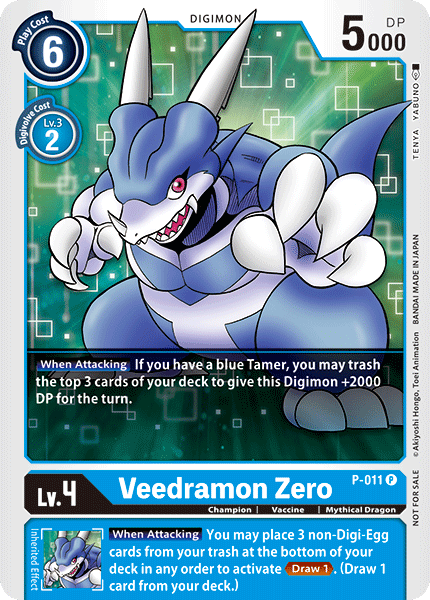 Veedramon Zero P-011 - Special Box Promotion Pack