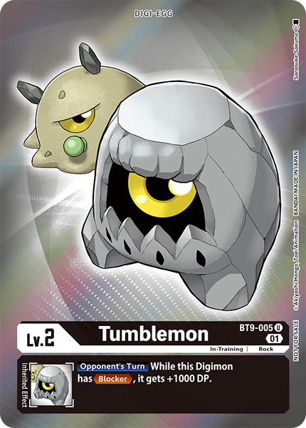 Tumblemon BT9-005 - Alternate Art BT09 X-Record