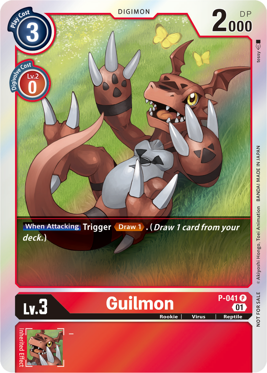 Guilmon P-041 - Double Diamond Dash Pack Promo