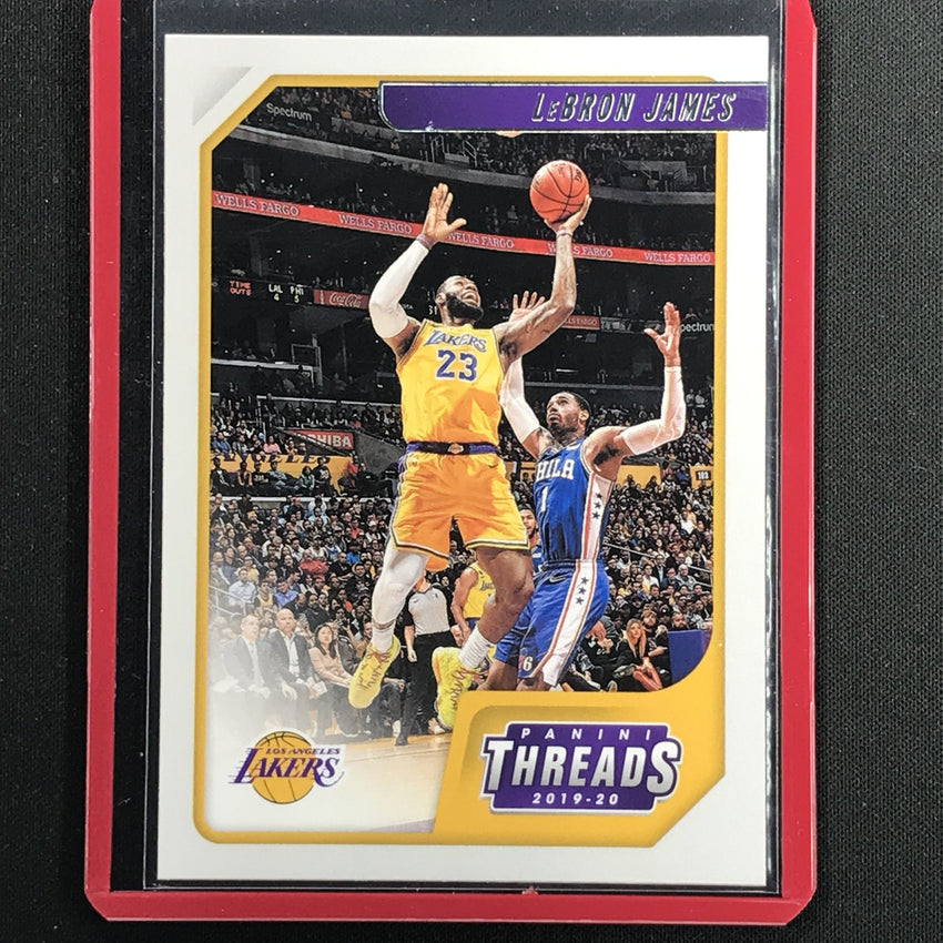 2019-20 Chronicles Threads LEBRON JAMES #86-Cherry Collectables